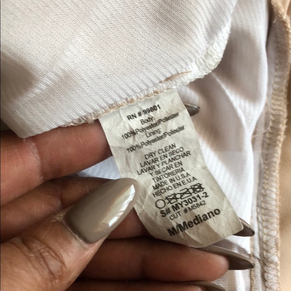 Pale Pink Wide Leg Pants - Picture 6 of 7